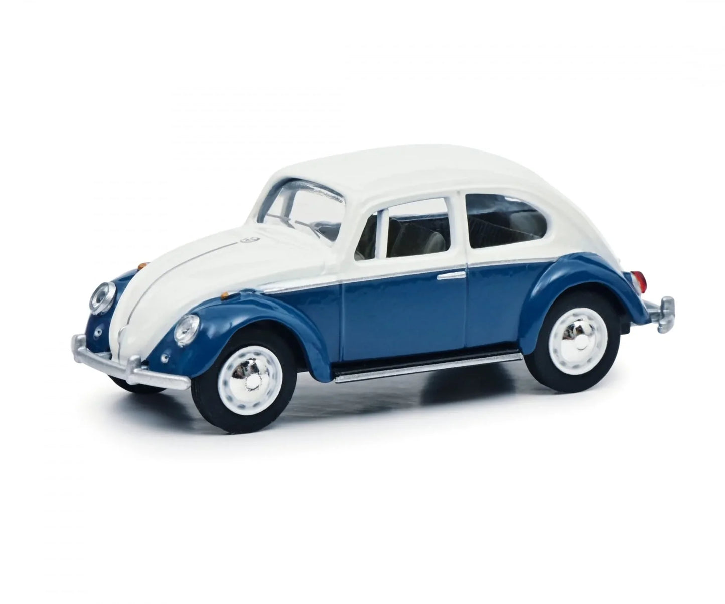 Schuco - Volkswagen Käfer / Beetle - blue and white - Scale 1/64 452031900