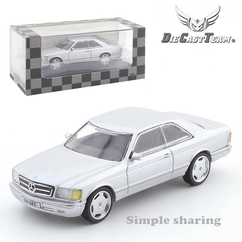 DCT Mercedes-Benz 500 SEC Argent - Échelle 1/64