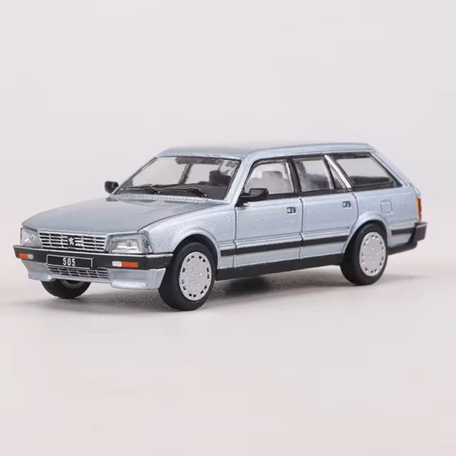 DCT Peugeot 505 SW Bleu Clair - Échelle 1/64