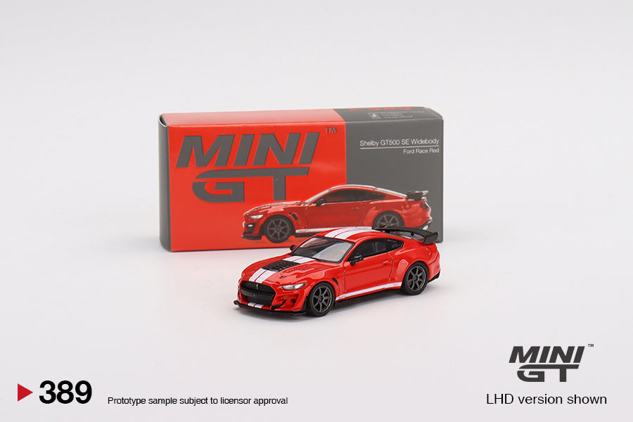 Mini GT - Shelby GT500 SE Widebody Ford Race Red - Échelle 1/64 MGT00389-L