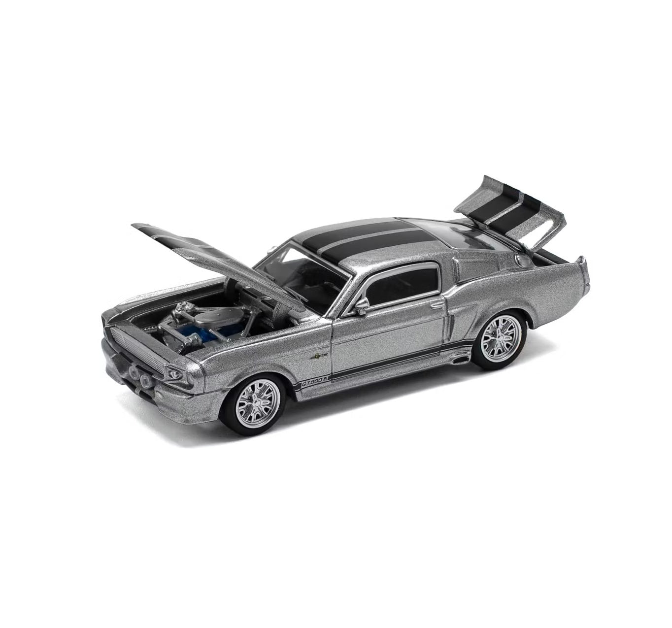 Pop Race - Shelby Mustang GT500 Grey / Black - Scala 1/64 PR64-195