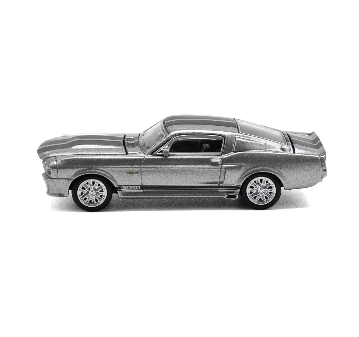Pop Race - Shelby Mustang GT500 Grey / Black - Scala 1/64 PR64-195
