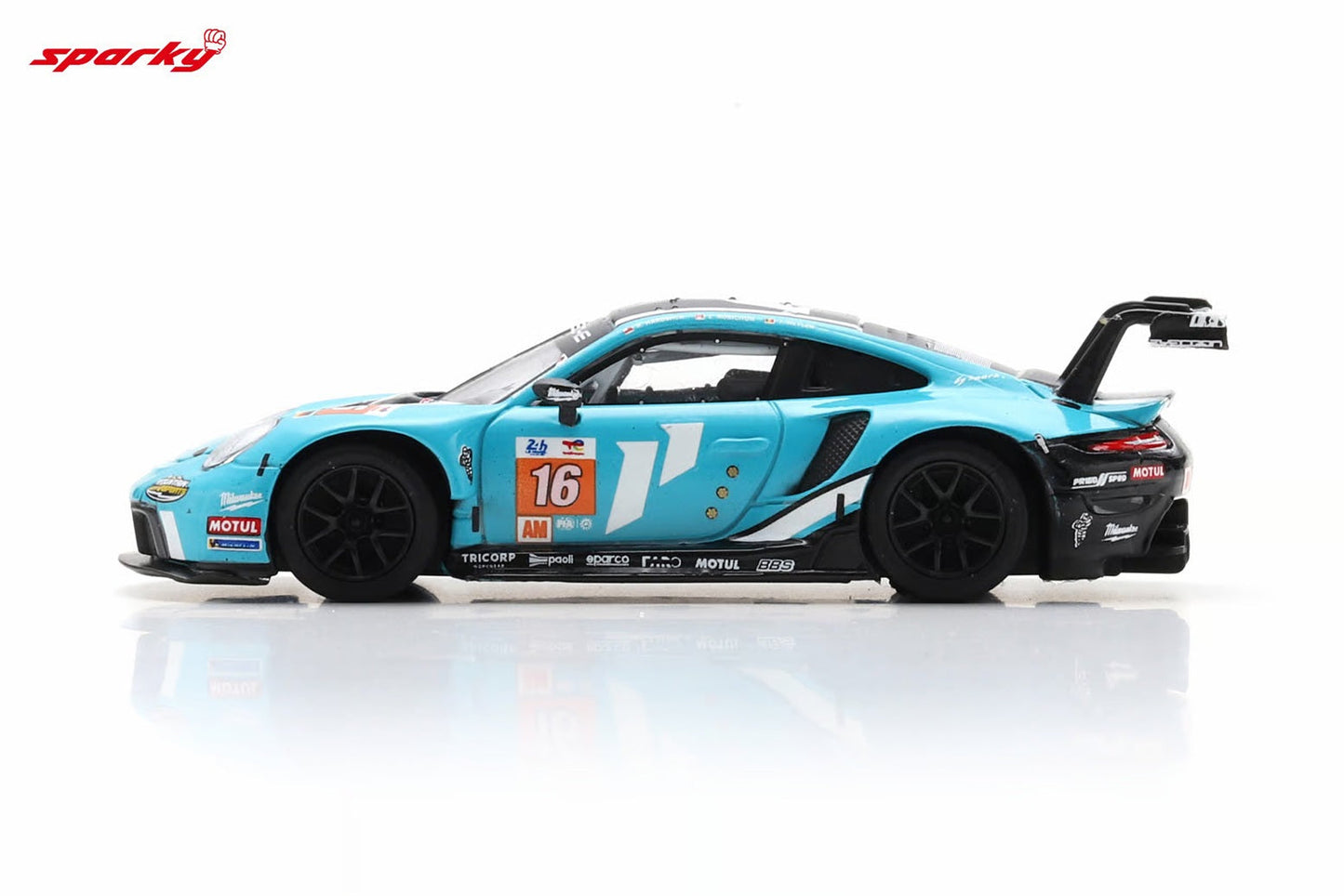 Spark Model - Porsche 911 RSR - 19 #16 Proton Competition Le Mans 24H 2023 - Scala 1/64 Y306