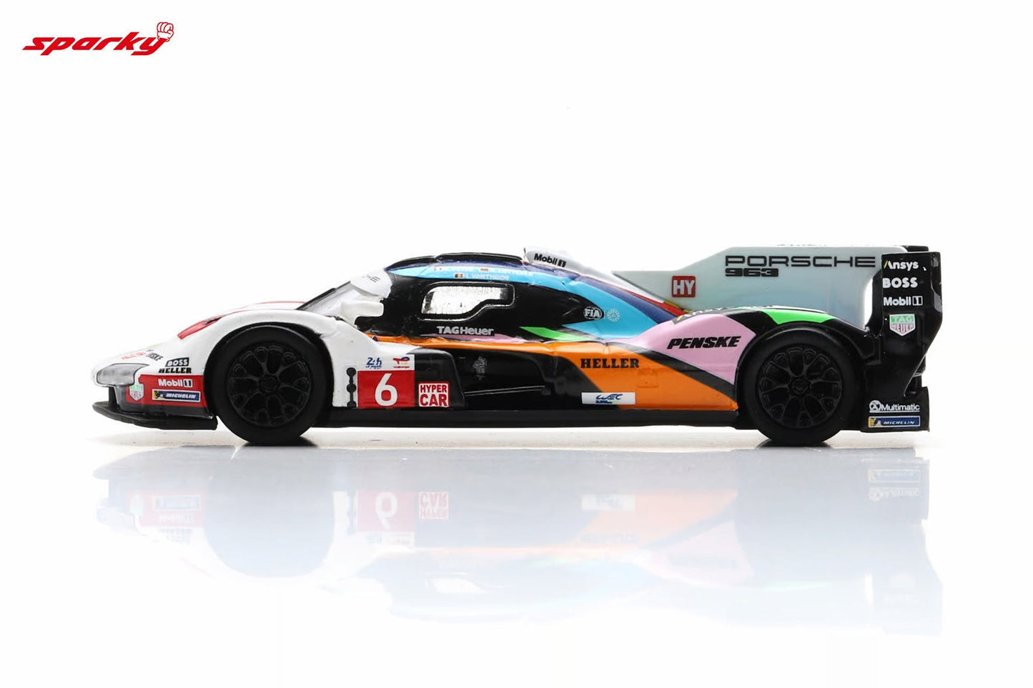 Spark Model - Porsche 963 #6 24h LeMans 2023 Porsche Penske Motorsport - 1/64 Scale Y301
