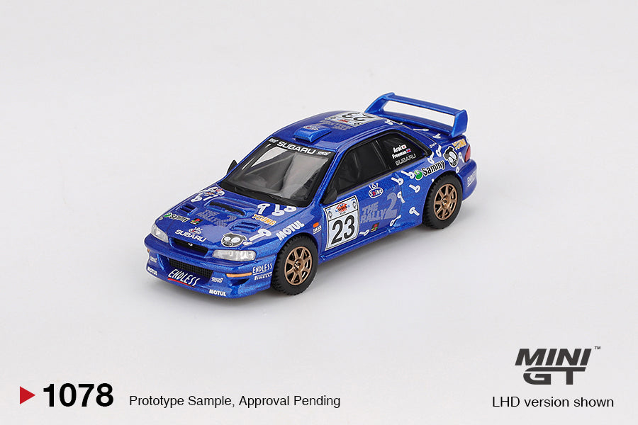 Mini GT - Subaru Impreza WRC99 #23 2000 Acropolis Rally - Scale 1