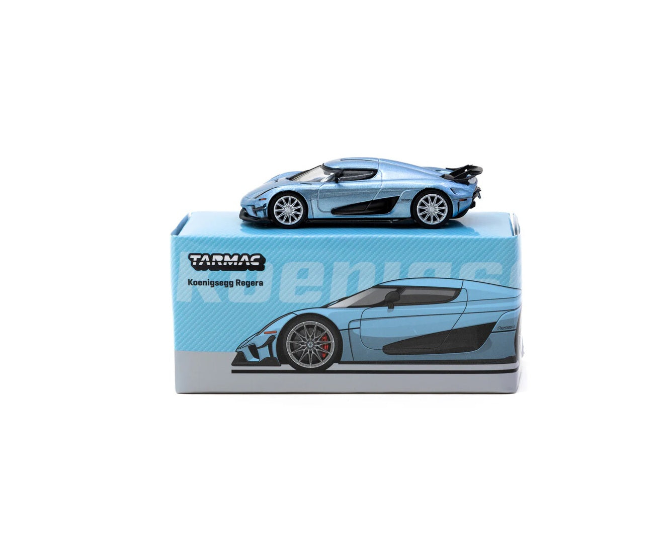 Tarmac Works - Koenigsegg Regera Light Blue Metallic - GLOBAL64 - Scale 1/64 T64G-TL017-LB