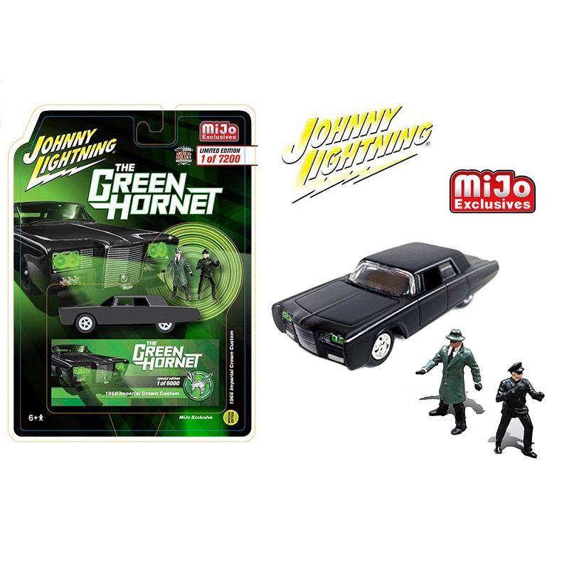 Johnny Lightning - 1966 Chrysler Imperial Crown Custom Special Edition 1 sur 7200 Le Frelon Vert - Échelle 1/64