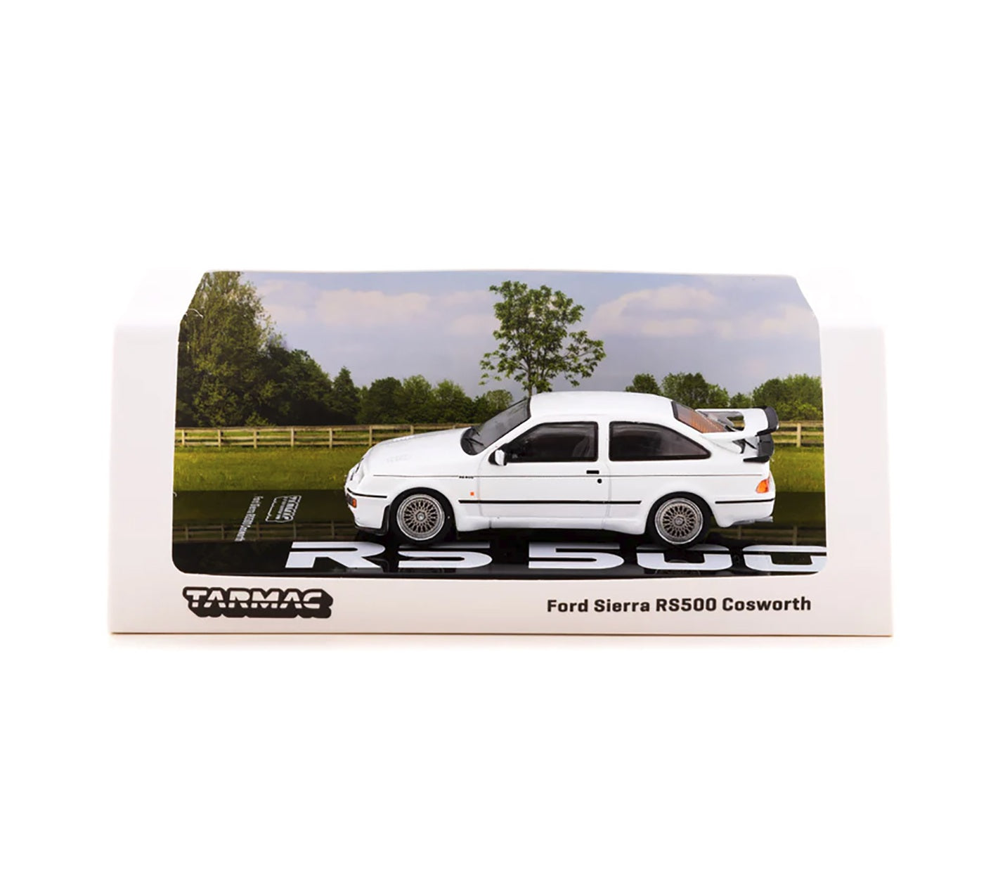 Tarmac Works - Ford Sierra RS500 Cosworth Blanc - Échelle 1/64 T64R-058-WHT