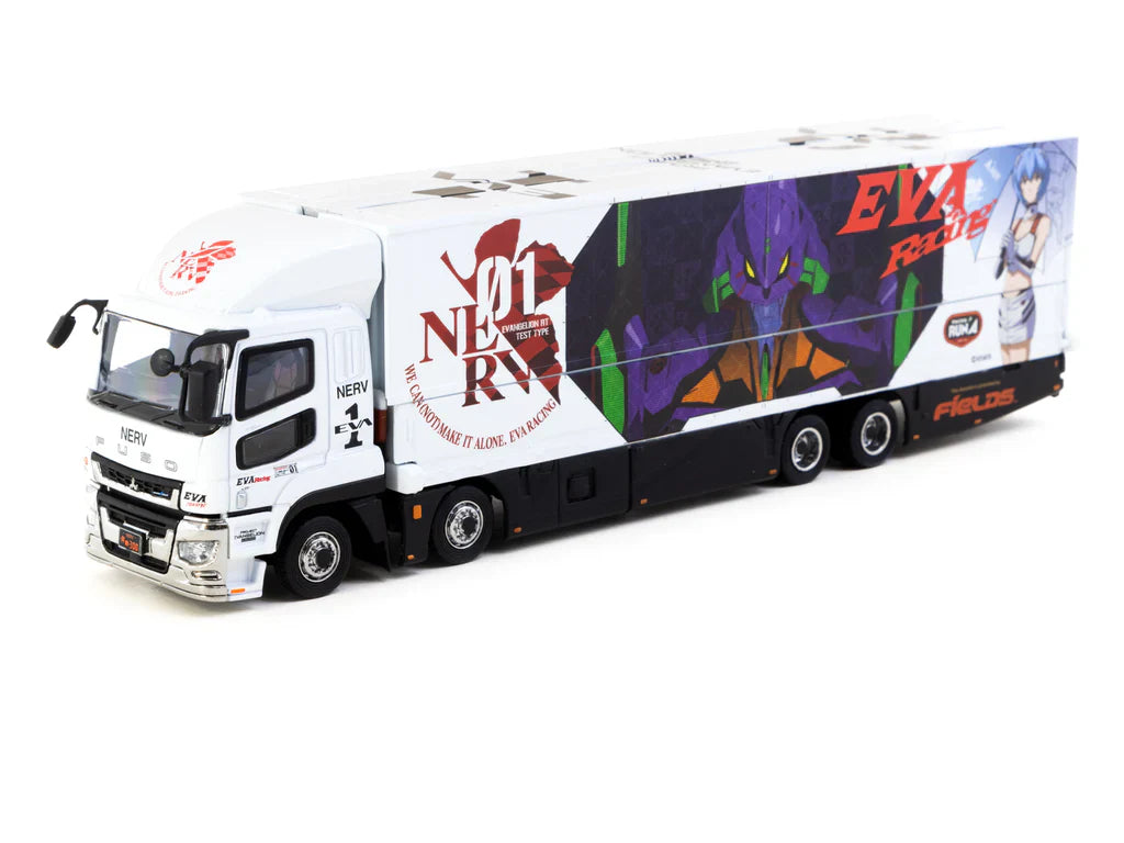 Tarmac Works Mitsubishi Fuso Super Great "EVA Racing" - Scale 1/64 T64T-TL001-EVA