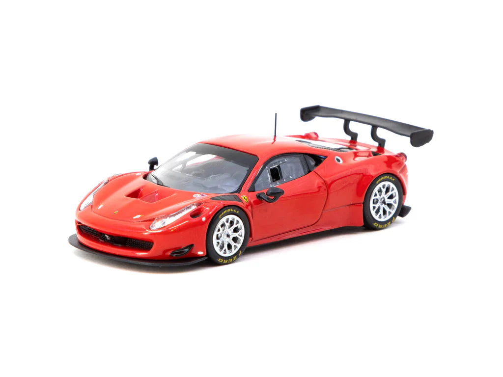 Tarmac Works - Ferrari 458 Italia GT3 Red - ROAD64 - Scale 1/64 T64R-074-RE