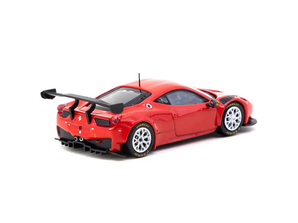 Tarmac Works - Ferrari 458 Italia GT3 Red - ROAD64 - Scale 1/64 T64R-074-RE