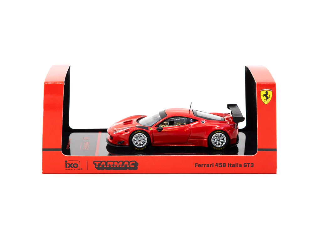 Tarmac Works - Ferrari 458 Italia GT3 Red - ROAD64 - Scale 1/64 T64R-074-RE