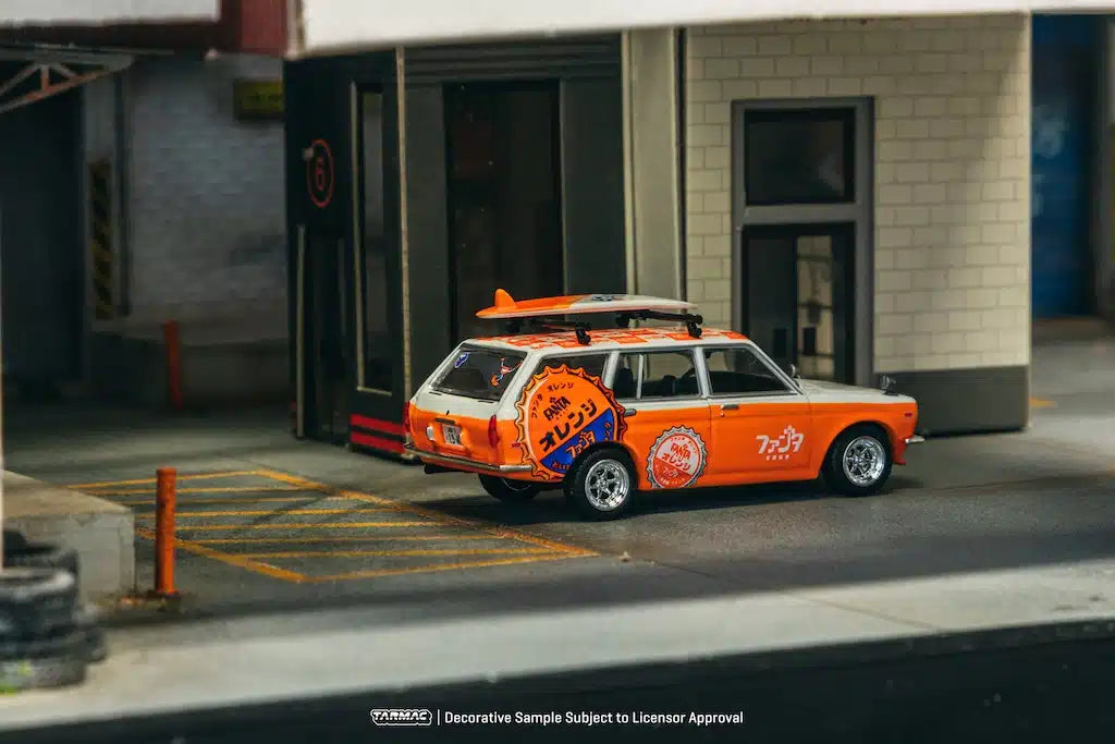 Tarmac Works - Datsun Bluebird 510 Wagon FANTA - GLOBAL64 - Scale 1/64 T64G-026-FA