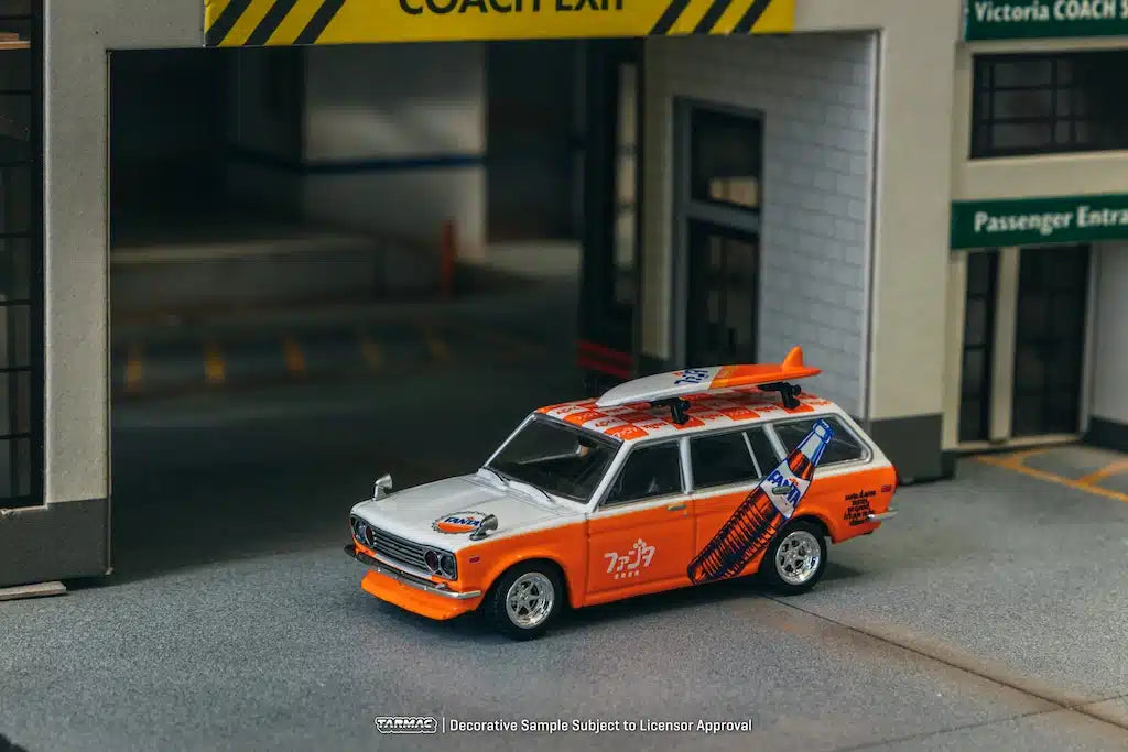 Tarmac Works - Datsun Bluebird 510 Wagon FANTA - GLOBAL64 - Scale 1/64 T64G-026-FA
