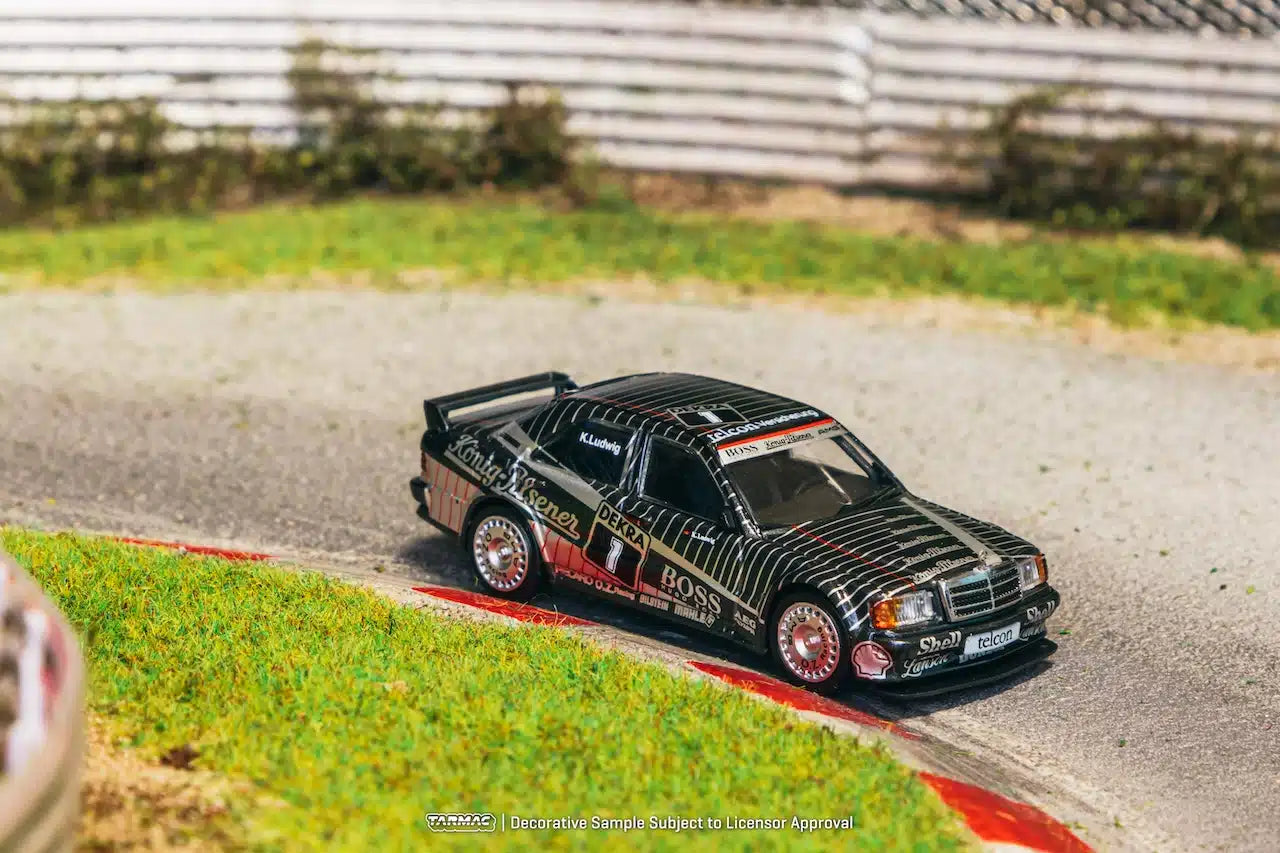 Tarmac Works - Mercedes-Benz 190 E 2.5-16 EVO 1 DTM 1989 Klaus Ludwig - GLOBAL64 - Scale 1/64 T64G-057-89DTM01