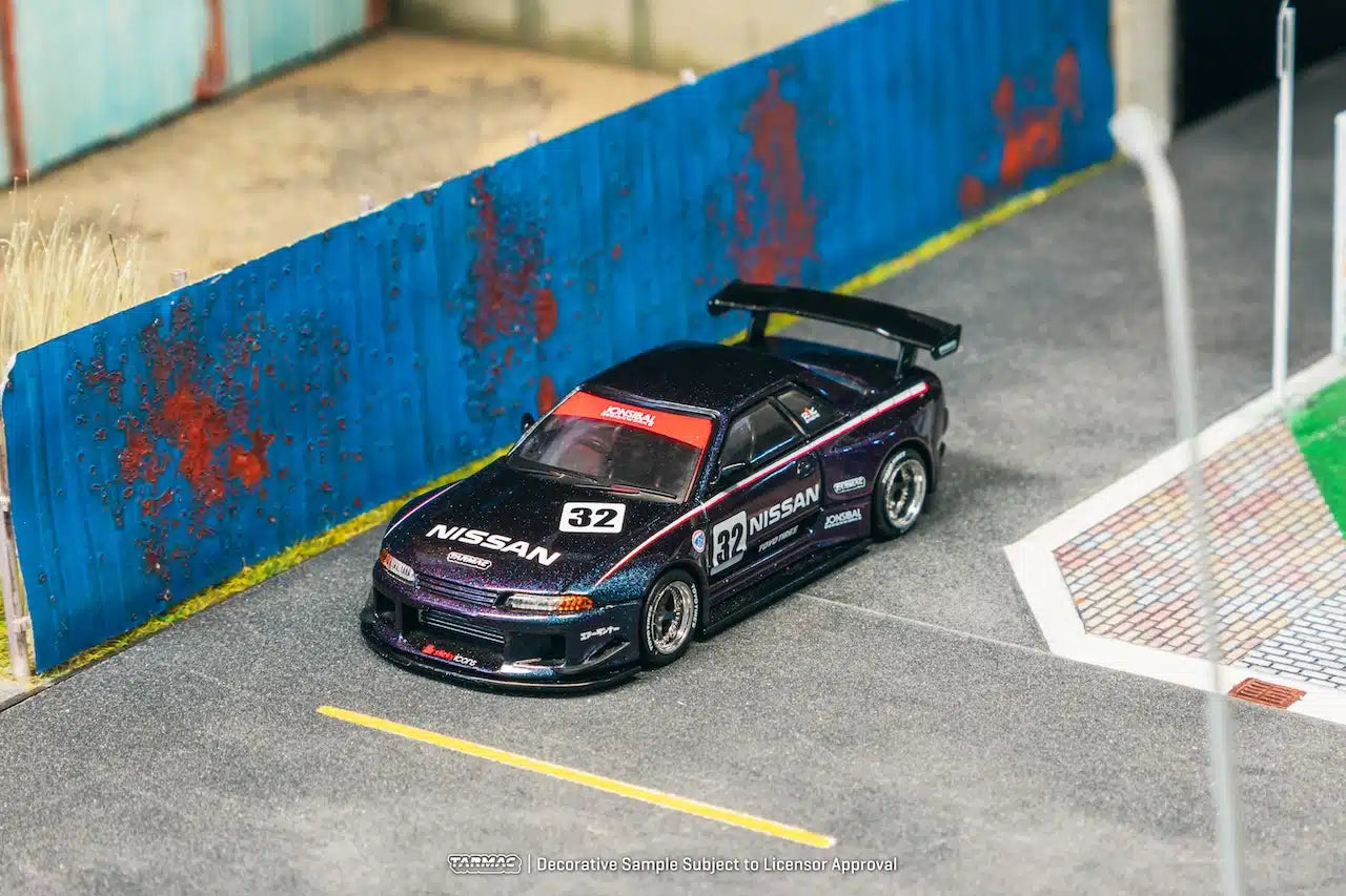 Tarmac Works - Nissan Skyline (R32) Widebody Midnight purple - GLOBAL64 - Scala 1/64 T64G-061-MP