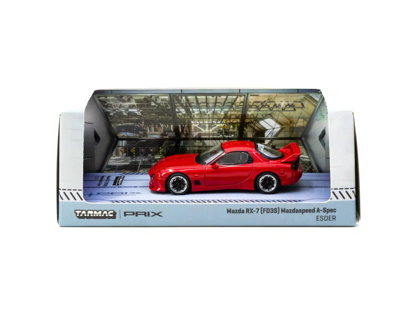 Travaux sur asphalte - Mazda RX-7 (FD3S) Mazdaspeed A-Spec ESDER - GLOBAL64 - Échelle 1/64 T64G-012-PRIX