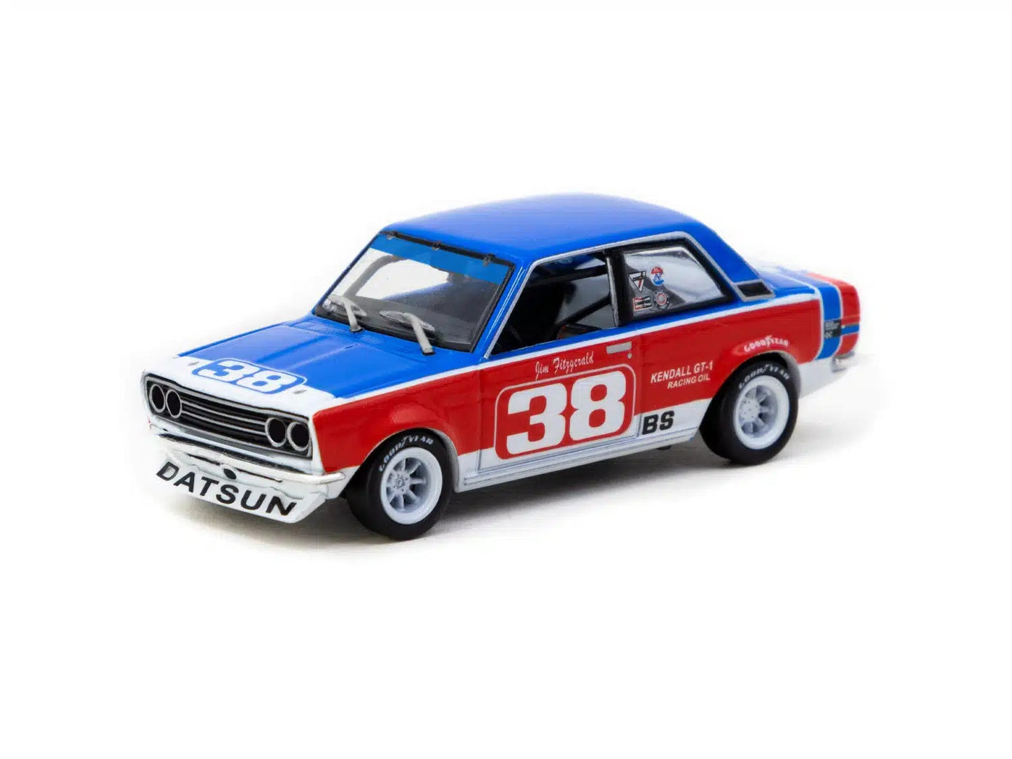 Tarmac Works - Datsun 510 SCCA Championnat national 1973 Jim Fitzgerald - HOBBY64 - Échelle 1/64 T64-052-73SCCA38