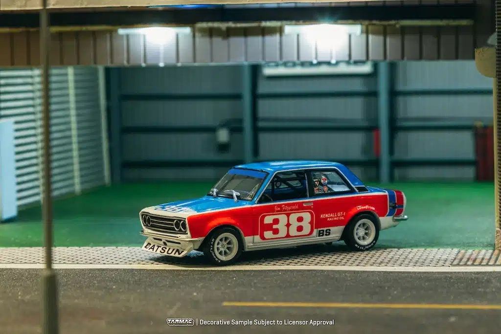 Tarmac Works - Datsun 510 SCCA Championnat national 1973 Jim Fitzgerald - HOBBY64 - Échelle 1/64 T64-052-73SCCA38