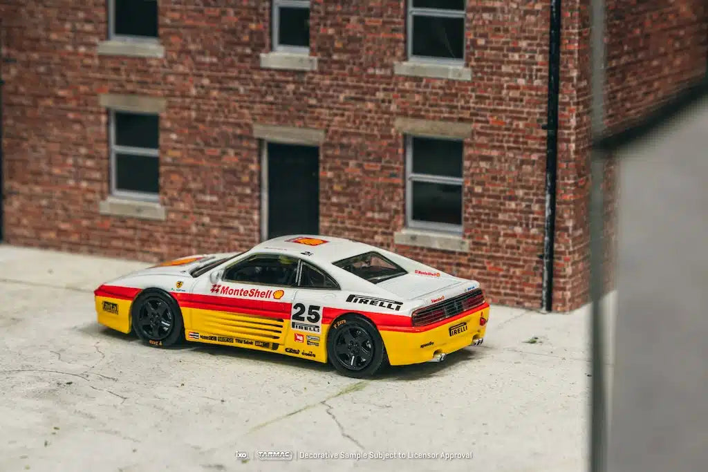 Tarmac Works - Ferrari 348 Challenge Italian GT 1994 Oscar Larrauri - HOBBY64 - Scale 1/64 T64-082-94IGT25