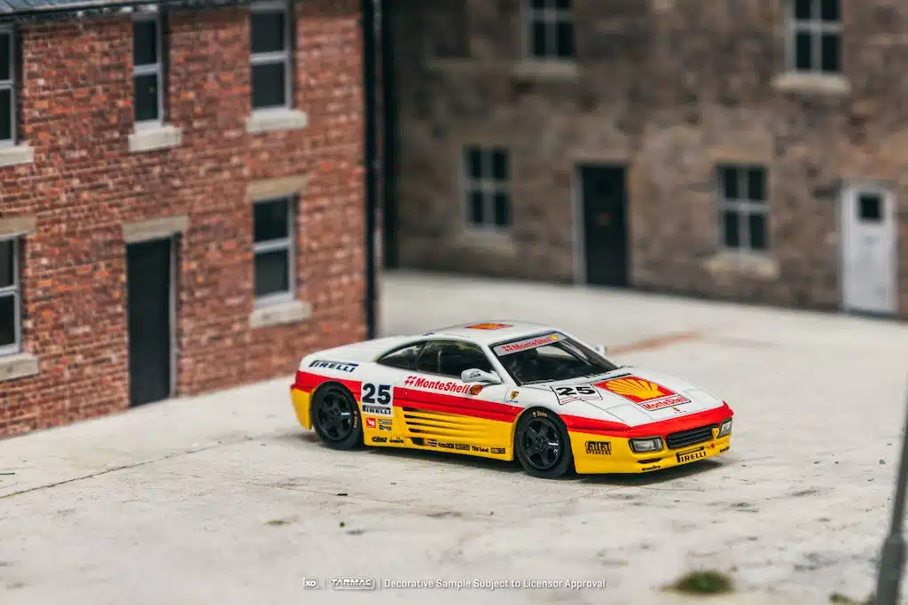 Tarmac Works - Ferrari 348 Challenge Italian GT 1994 Oscar Larrauri - HOBBY64 - Scale 1/64 T64-082-94IGT25