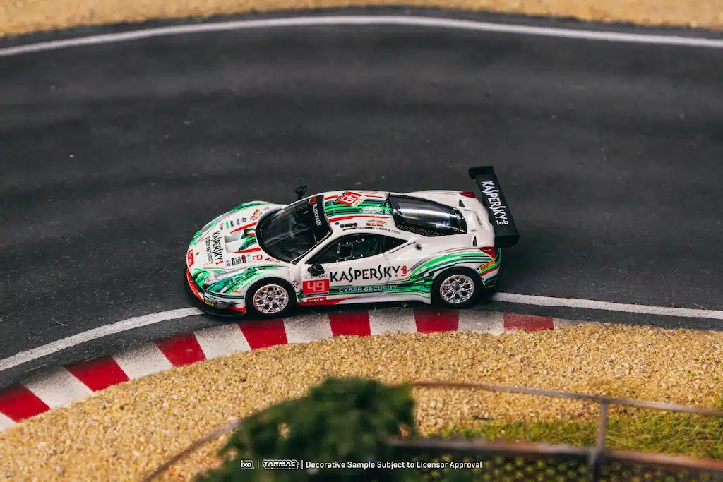Tarmac Works - Ferrari 458 Italia GT3 24 heures de Spa 2016 - HOBBY64 - Échelle 1/64 T64-074-16SPA49
