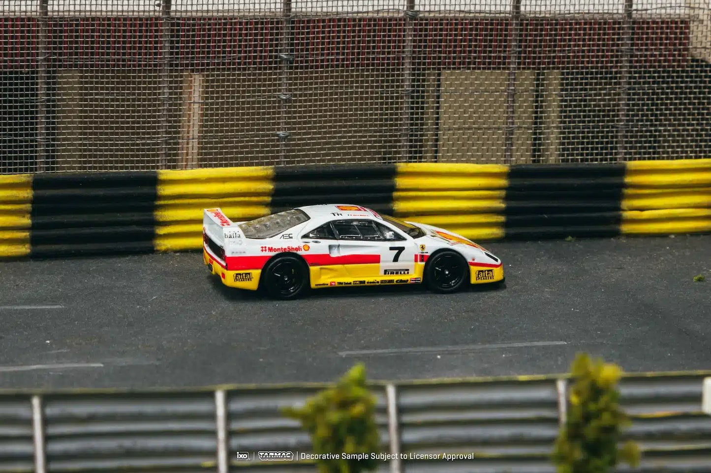 Tarmac Works - Ferrari F40 GT Championnat d'Italie GT 1993 Marco Brand - HOBBY64 - Échelle 1/64 T64-076-931GT07