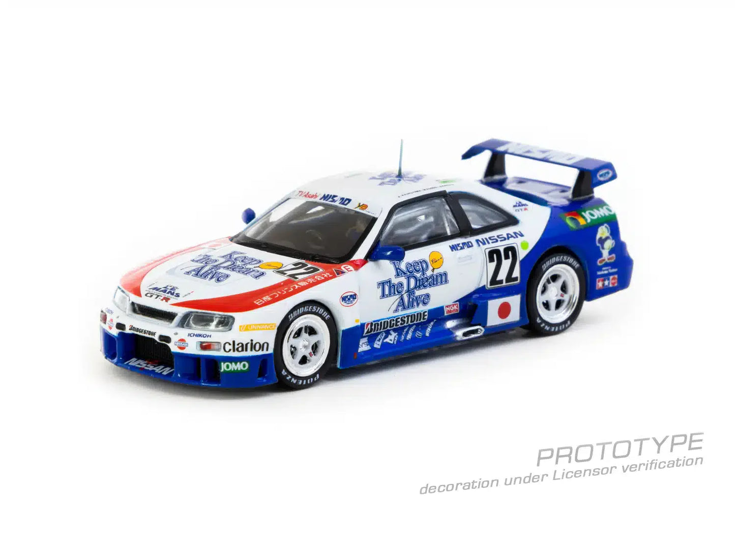 Tarmac Works - Nissan NISMO GT-R LM 24h of Le Mans 1995 - HOBBY64 - Scala 1/64 T64-067-95LM22