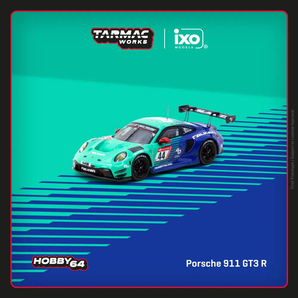 Tarmac Works - Porsche 911 GT3 R Nürburgring 24h 2023 - HOBBY64 - Scale 1/64 T64-084-23NUR44