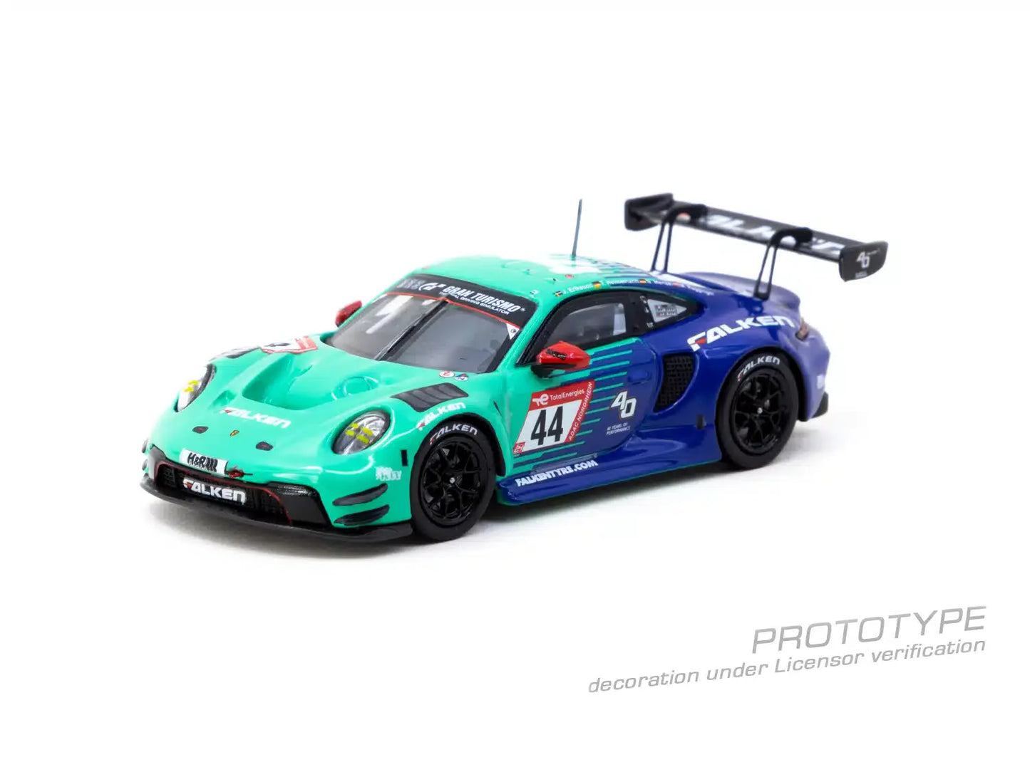 Tarmac Works - Porsche 911 GT3 R Nürburgring 24h 2023 - HOBBY64 - Scale 1/64 T64-084-23NUR44