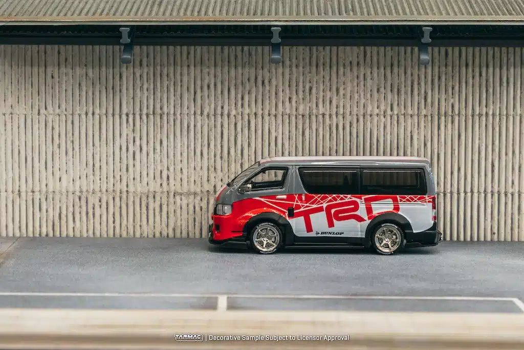 Tarmac Works - Toyota Hiace Widebody TRD - HOBBY64 - Scala 1/64 T64-038-TRD