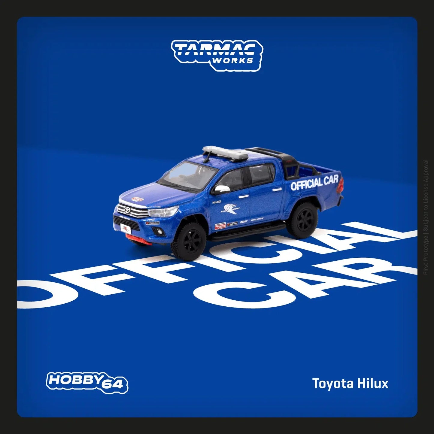 Tarmac Works - Toyota Hilux Fuji Speedway official car - HOBBY64 - Scala 1/64 T64-041-FUJI