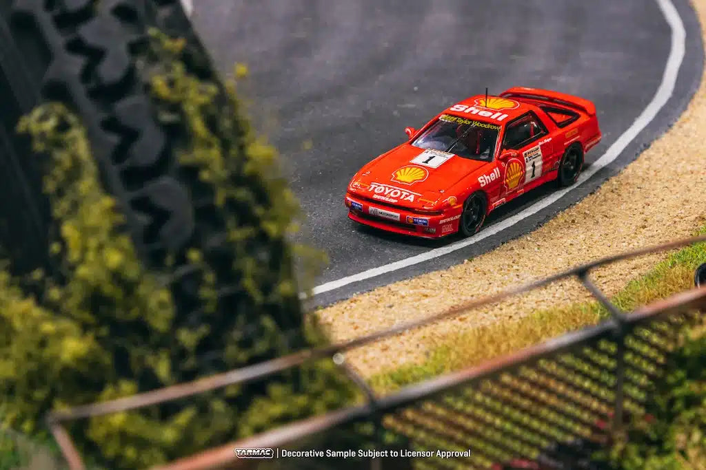 Tarmac Works - Toyota Supra Turbo (MA70) BTCC 1988 Chris Hodgetts - HOBBY64 - Scale 1/64 T64-064-88BTC01