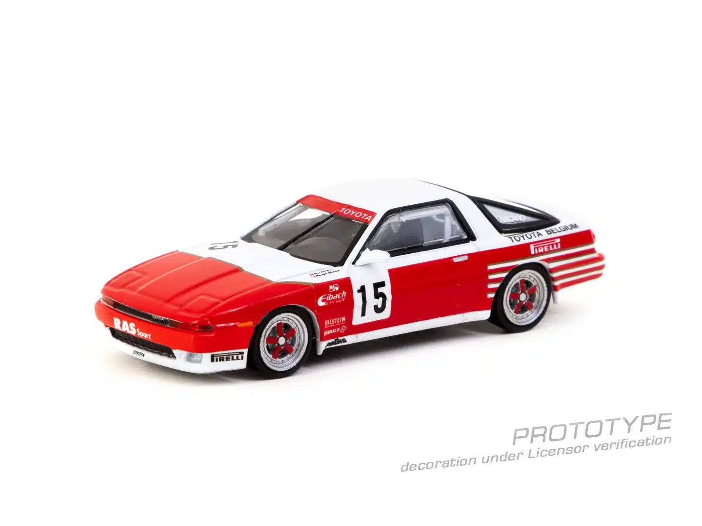 Tarmac Works - Toyota Supra Turbo (MA70) ETCC 1987 M. Micangeli / E. Calderari - HOBBY64 - Scala 1/64 T64-064-87ETC15