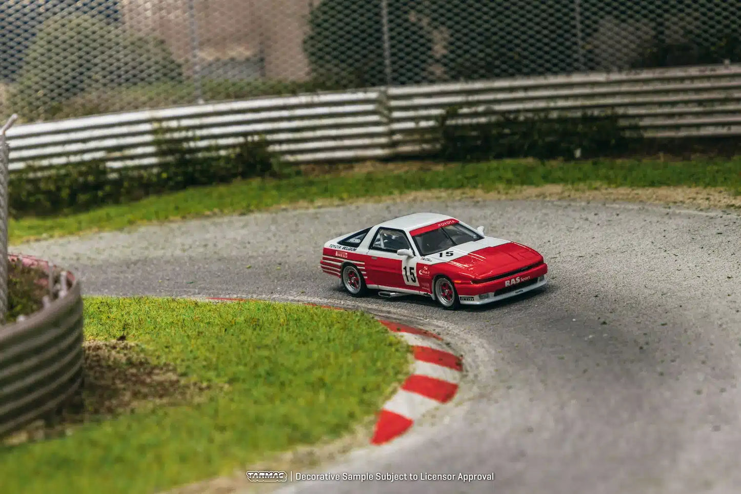 Tarmac Works - Toyota Supra Turbo (MA70) ETCC 1987 M. Micangeli / E. Calderari - HOBBY64 - Scala 1/64 T64-064-87ETC15