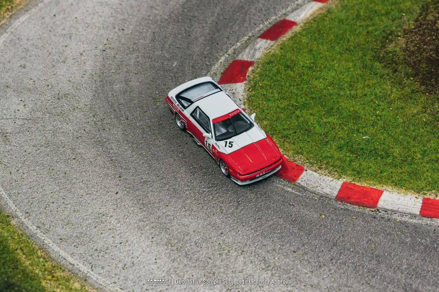 Tarmac Works - Toyota Supra Turbo (MA70) ETCC 1987 M. Micangeli / E. Calderari - HOBBY64 - Scala 1/64 T64-064-87ETC15