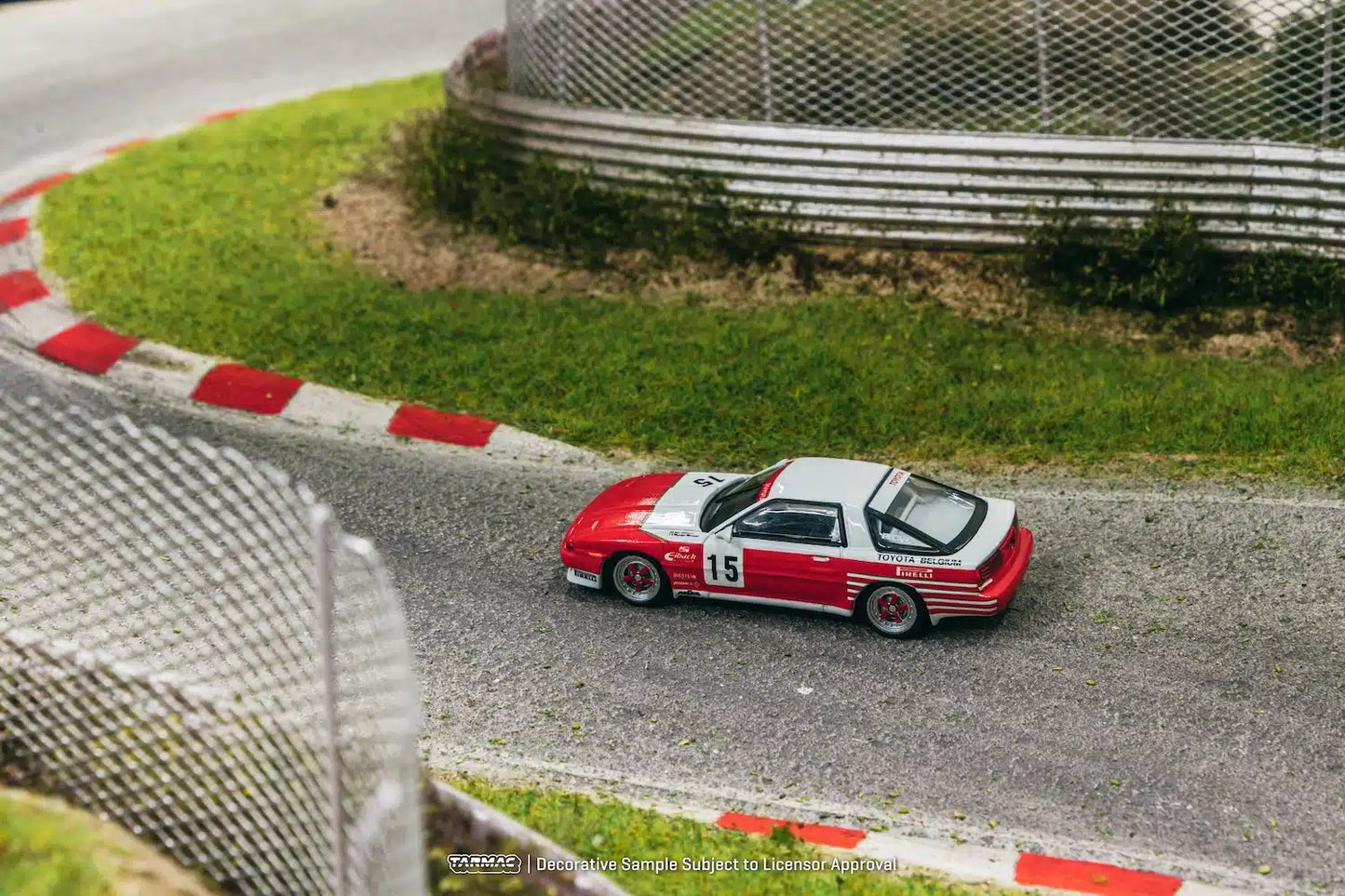 Tarmac Works - Toyota Supra Turbo (MA70) ETCC 1987 M. Micangeli / E. Calderari - HOBBY64 - Scala 1/64 T64-064-87ETC15