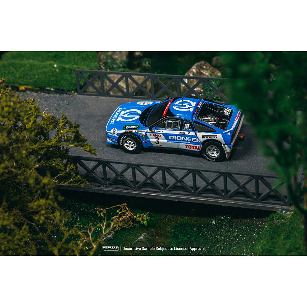 Tarmac Works - Lancia 037 Rally Ypres 24 Hours Rally 1983 - HOBBY64+ - Scala 1/64 T64P-TL002-83YR03