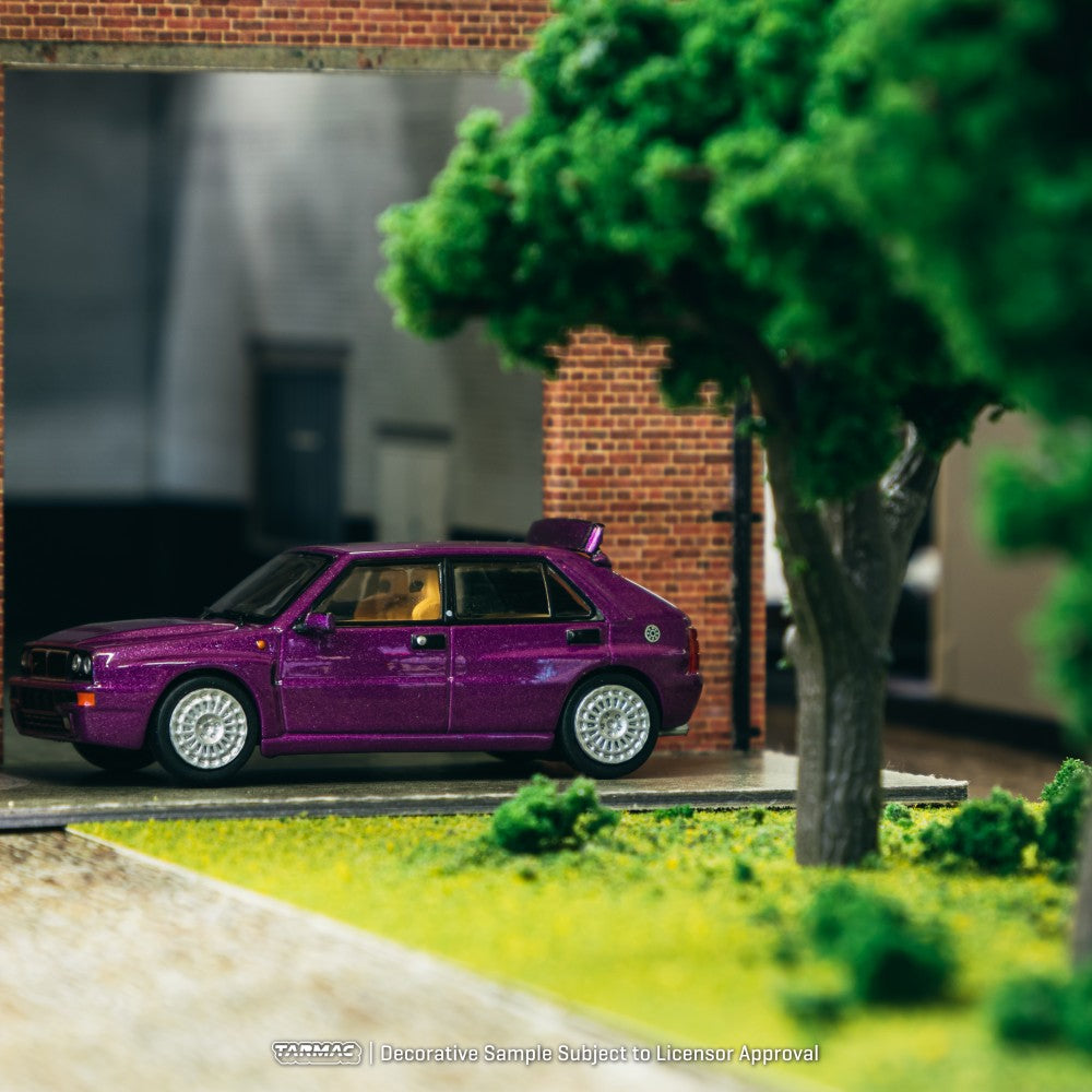 Tarmac Works - Lancia Delta HF Integrale Violette - Échelle 1/64 T64R-TL049-VI