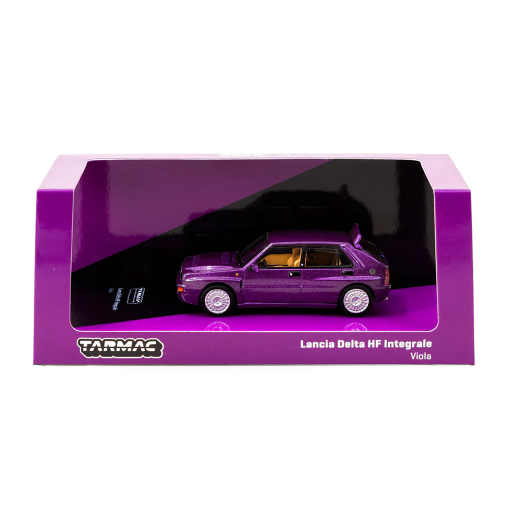 Tarmac Works - Lancia Delta HF Integrale Purple - 1/64 Scale T64R-TL049-VI