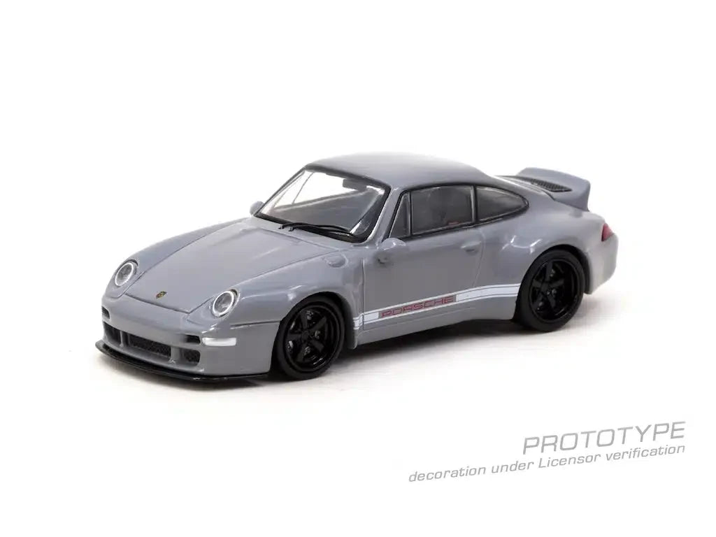 Tarmac Works - 993 Remastered By Gunther Werks Gray - ROAD64 - Scale 1/64 T64R-TL054-GY