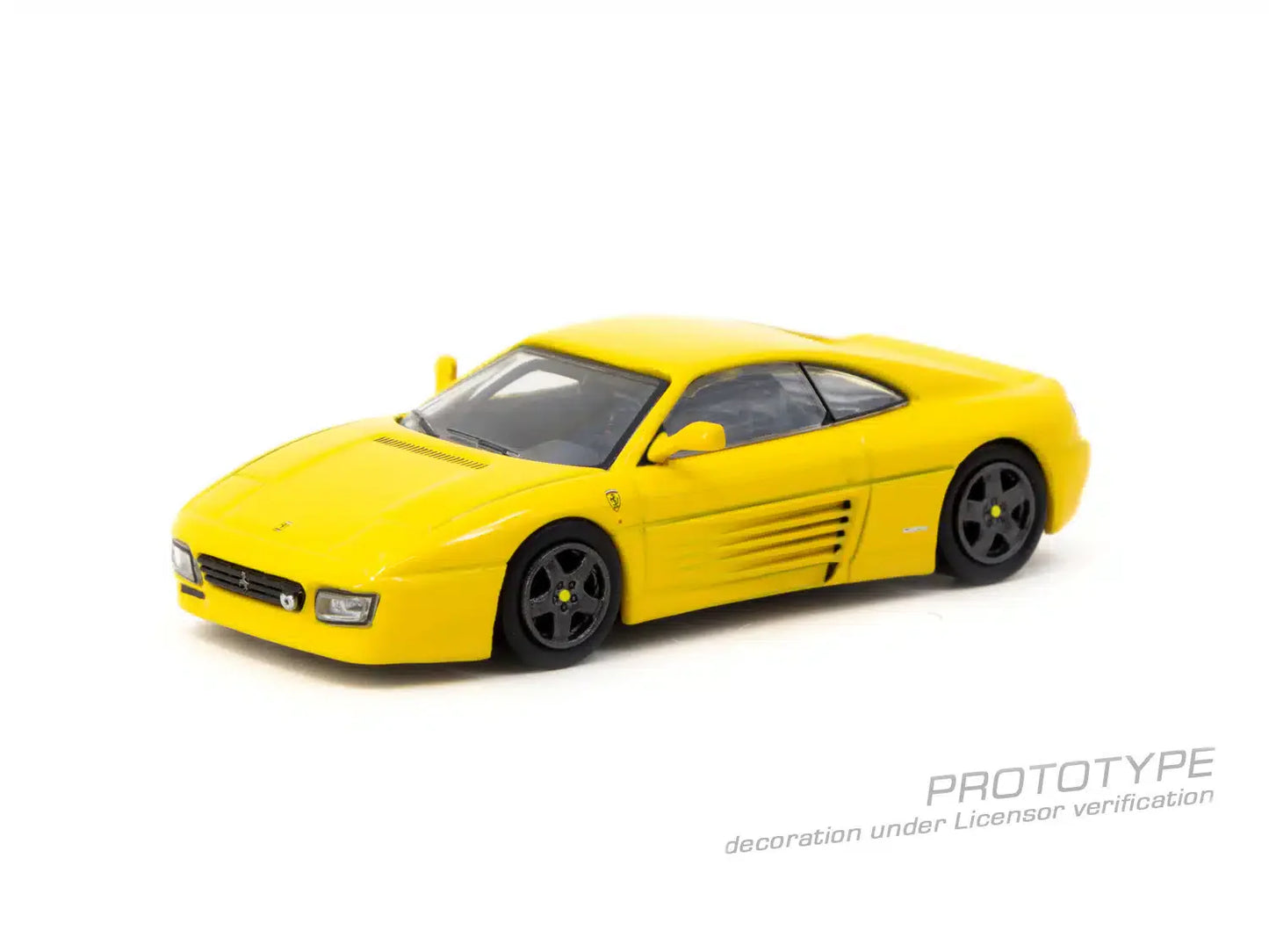 Tarmac Works - Ferrari 348 Challenge Yellow - ROAD64 - Scale 1/64 T64R-082-YL