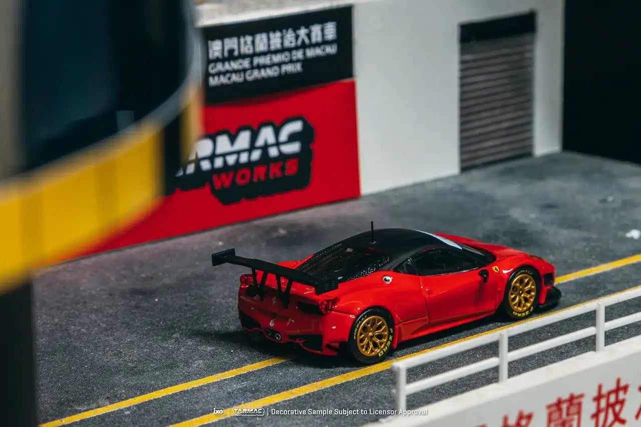 Tarmac Works - Ferrari 458 Italia GT3 Red - ROAD64 - Scale 1/64 T64R-073-RE