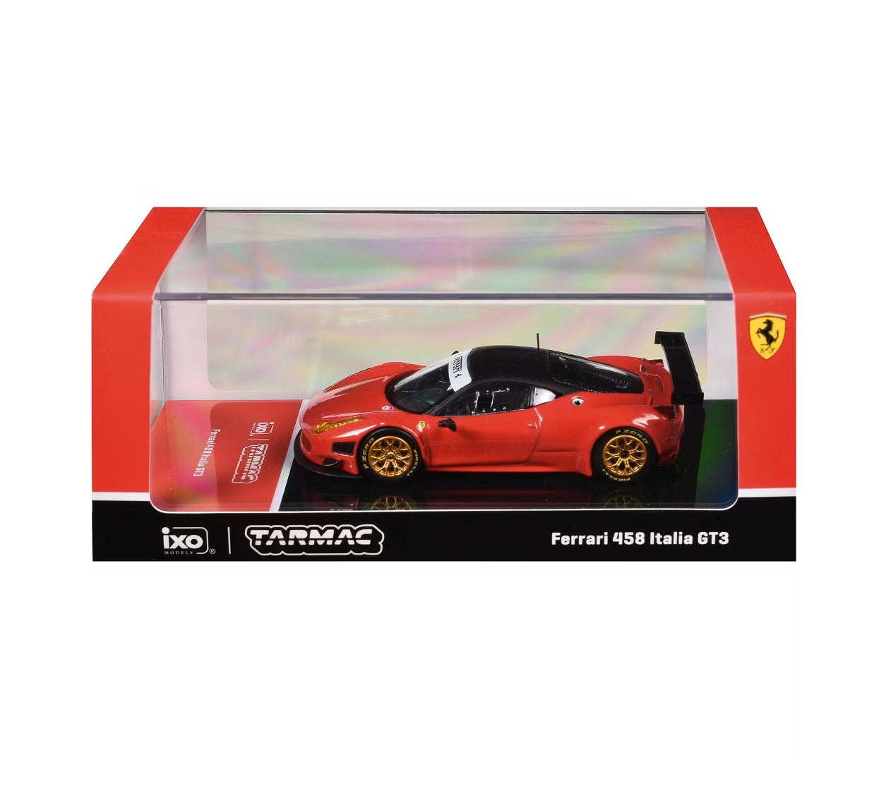 Tarmac Works - Ferrari 458 Italia GT3 Red - ROAD64 - Scale 1/64 T64R-073-RE