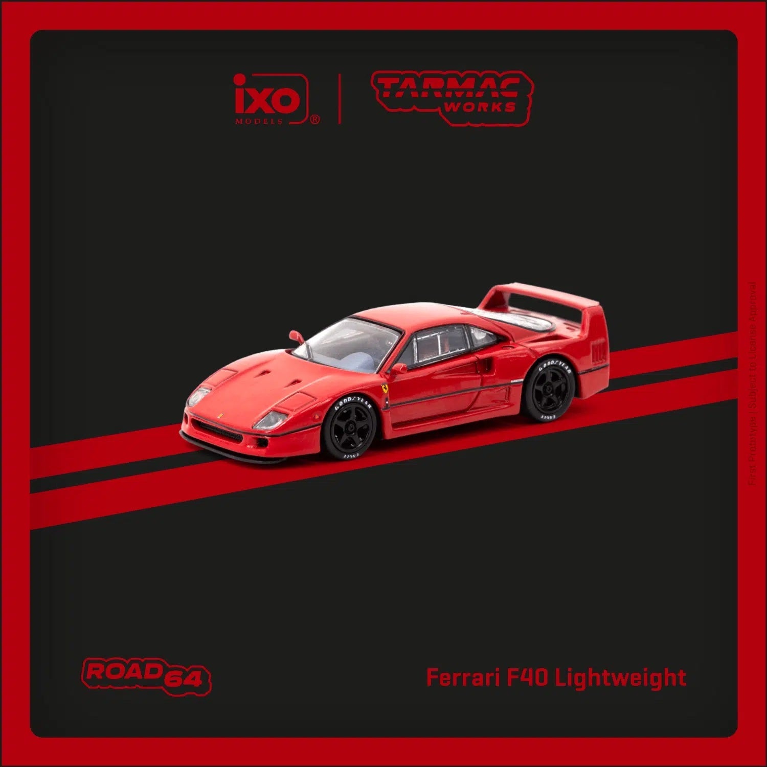 Voiture de couleur rouge - FERRARI F40 Voiture de couleur rouge - FERRARI F40