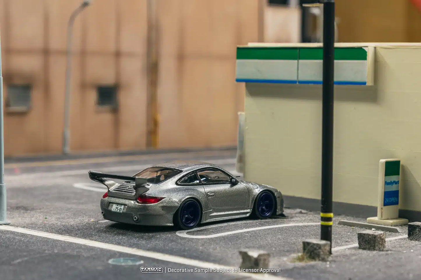 Tarmac Works - Porsche Old & New 997 Gray Metallic - ROAD64 - Scale 1/64 T64R-TL053-GRY