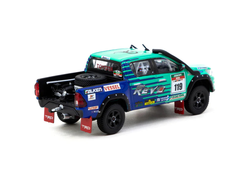 Tarmac Works - Toyota Hilux "Falken" AXCR 2017 - HOBBY64 - Scale 1/64 T64-041-FAL