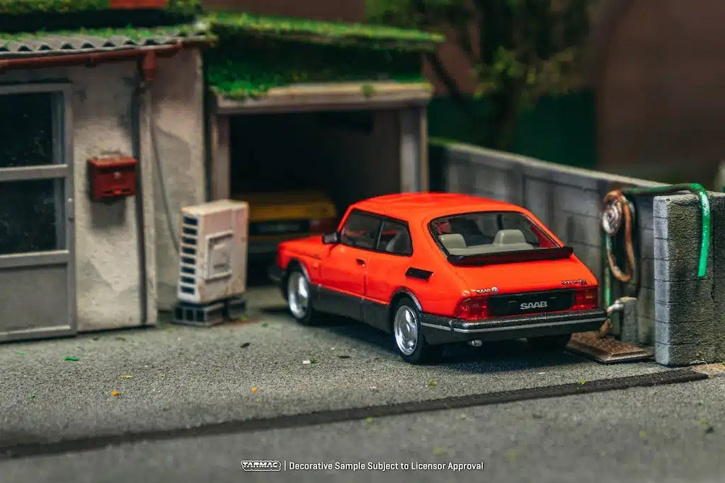 Tarmac Works - Saab 900 Turbo Rouge - GLOBAL64 - Échelle 1/64 T64G-056-RE