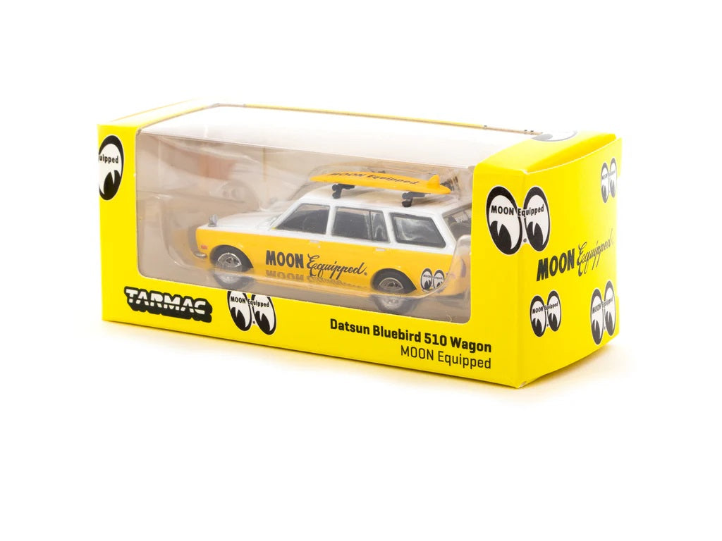 Tarmac Works - Datsun Bluebird 510 Wagon équipé MOON - Échelle 1/64 T64G-026-ME1