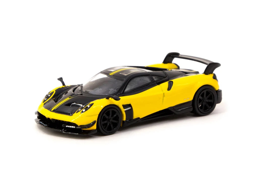 Tarmac Works - Pagani Huayra BC Jaune Citron - Échelle 1/64 T64G-TL014-YL